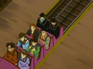 名探偵コナンについて第1話でジンとウォッカがジェットコースターに乗っていまし Yahoo 知恵袋