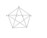 至急 １辺が1cmの正五角形の対角線の長さを求めなさい分かる方 Yahoo 知恵袋