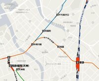 博多駅から千代県庁口駅にいくまでに中州川端駅という駅がありま Yahoo 知恵袋