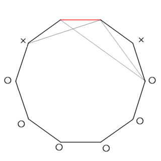 数学の質問です 正十角形の3この頂点を結んで三角形をつくる 問正十角形と1 Yahoo 知恵袋