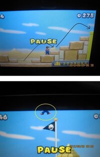 Newスーパーマリオブラザーズ2で キノコ 3のゴール旗の一番上にとど Yahoo 知恵袋