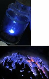 硫黄を酸素中で燃焼させたら何色の炎になりますか 青色で Yahoo 知恵袋