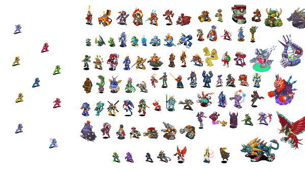 ロックマンエグゼに登場する マン系のネットナビの中でデザインだけで考 Yahoo 知恵袋