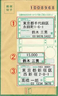 現金書留の書き方送り方を教えてください 封筒などは郵便局で貰えるのでし Yahoo 知恵袋