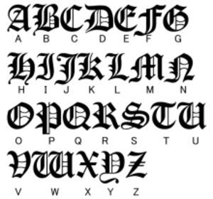 デスノート のlが自分のマークに使用している文字のような あの書体の名 Yahoo 知恵袋