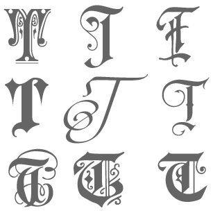 T の出来るだけかっこいい飾り文字を教えてください出来れば Yahoo 知恵袋