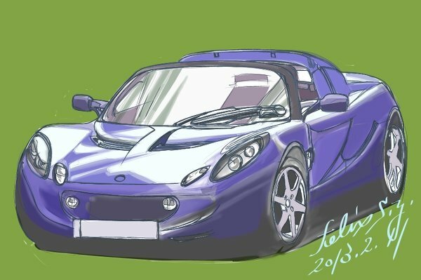 色鉛筆での車の絵の塗り方について 高校2年です 趣味程度に車の絵をたま Yahoo 知恵袋