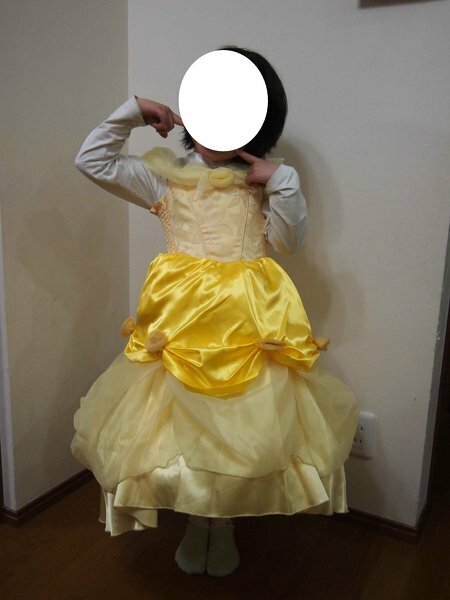 ビビディバビディブティックドレスのサイズについて - ５歳の娘