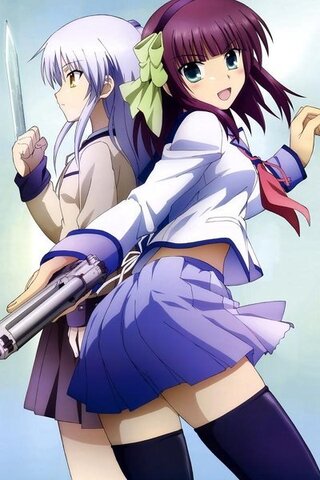 Angelbeats のiphone壁紙か Iphone画像を下さい Yahoo 知恵袋