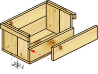 リンゴ箱のような箱を作ろうと思いますが 材料や図面等ある方教えてください 教えて 住まいの先生 Yahoo 不動産