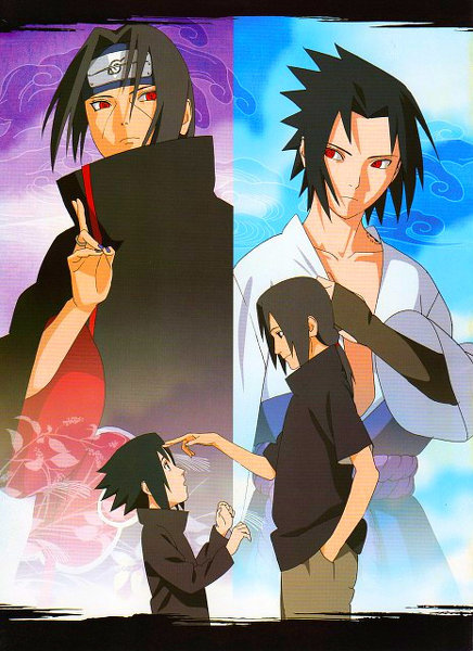 NARUTOのサスケとイタチが使うスサノオてそれぞれ何形態くら
