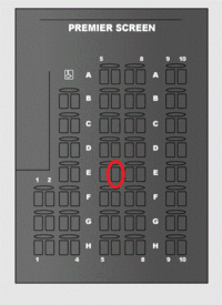 Bivi二条映画館のチケットにプレミアe列6番と書いてあるので Yahoo 知恵袋