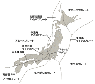 淡路島付近 大阪平野 名称を知りません のプレート構造は この図のよ Yahoo 知恵袋