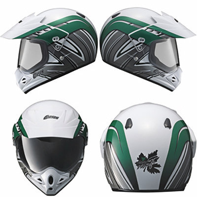 ヤマハのセローにあうヘルメットを教えて～ - 写真のYX-3GIBSONV