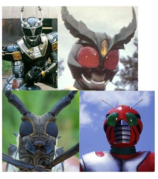 虫っ 仮面ライダーZXはカミキリ虫がモチーフですか？ - 他の方も言われる