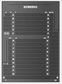 Tohoシネマズ錦糸町の座席表がわかる方いますか スクリーン2は何列まであり Yahoo 知恵袋
