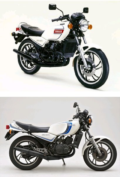 RZ250の初期型についての質問ですただいま17歳の学生なんですがR