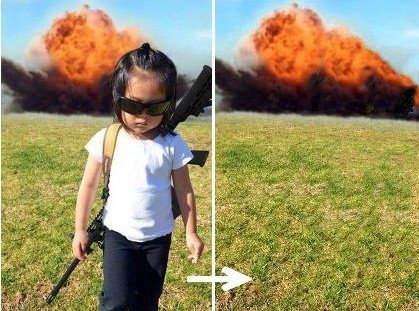 gimpで画像から人を消して空いた背景を埋めることはできますか 