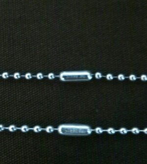 貴重 初期 old Sterling刻印 クロムハーツ 純正ボールチェーン 上質