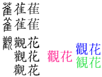 最新 花 旧漢字 旧漢字 花 入力