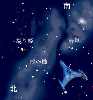 方角 天の川