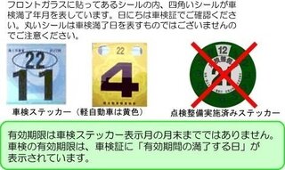 車検時の仮シールについて車検を受けた後 フロントガラスに 仮のシールが Yahoo 知恵袋