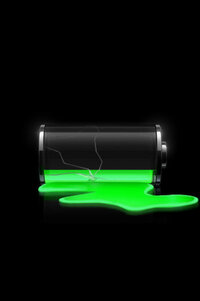 Iphoneの充電画面のバッテリーの色って 普通緑か赤ですよね でもそ Yahoo 知恵袋