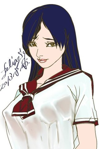 透けてる服の描き方について教えて下さい 水中の中に人を描いて その人の服 Yahoo 知恵袋