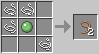 マインクラフト首輪が作れない 首輪のレシピって 蜘蛛の糸 と スライ Yahoo 知恵袋