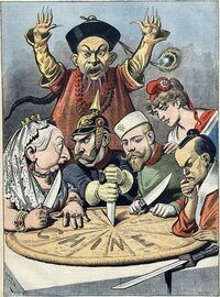 ビゴーの絵で 日清戦争のあと 列強に分断される中国 みたいな絵はあ Yahoo 知恵袋