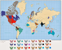 ポケモンxyについてビビヨンの白色とピンク色はどこの地域で手 Yahoo 知恵袋