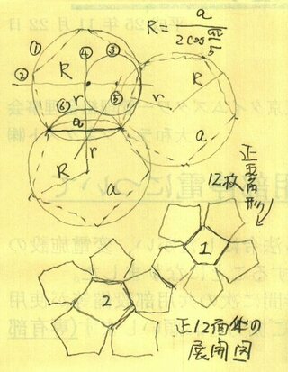 正十二面体ってをノートで作図したいんですが どうやったら書けますか で Yahoo 知恵袋