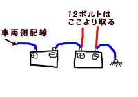 24v車から12vを取る方法について教えてください 当然ながら１ Yahoo 知恵袋