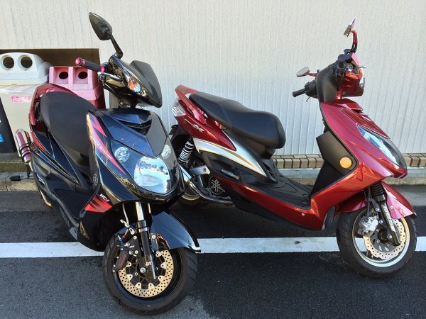 現行のシグナスXを排気量を上げずにアドレスV125の規制前のノー