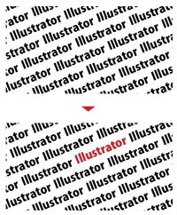 Illustratorについて 文字を斜めにレンガパターンで作成し Yahoo 知恵袋