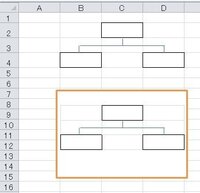エクセルで作成した トーナメント表をテキストボックス等に貼り付けた Yahoo 知恵袋