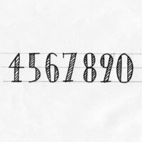 こういうフォント で数字の0 9まで書きたいのですが123しかち Yahoo 知恵袋