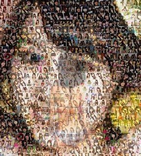 絵画ぼかしアフロアール