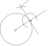 円の接線の書き方を教えてください写真の通りです 下図を参考にして下 Yahoo 知恵袋