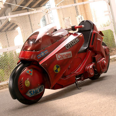 遊戯王5D'sに登場したDホイール（遊星号）をリアルのバイクを改造し