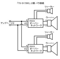 カーオーディオのスピーカーの並列について カーオーディオのスピーカ Yahoo 知恵袋