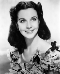 ヴィヴィアン・リー  ポートレート ヴィヴィアン・リー 1940年代頃のスタジオポートレート - 白黒