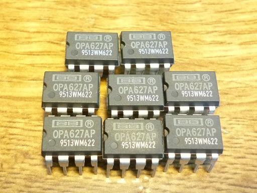 バーブラウンのオペアンプ、OPA627BPの真贋について - タイトル