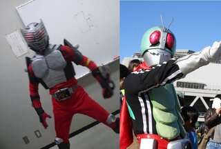 もっとも簡単で安く作れる仮面ライダーのコスチュームの作り方を教 Yahoo 知恵袋