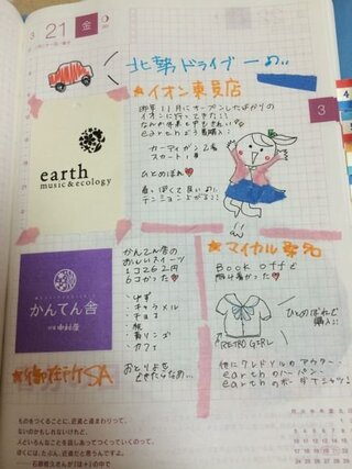 私は ほぼ日手帳 を使用しています １日１ページ書けるわけですが 可愛く書け Yahoo 知恵袋