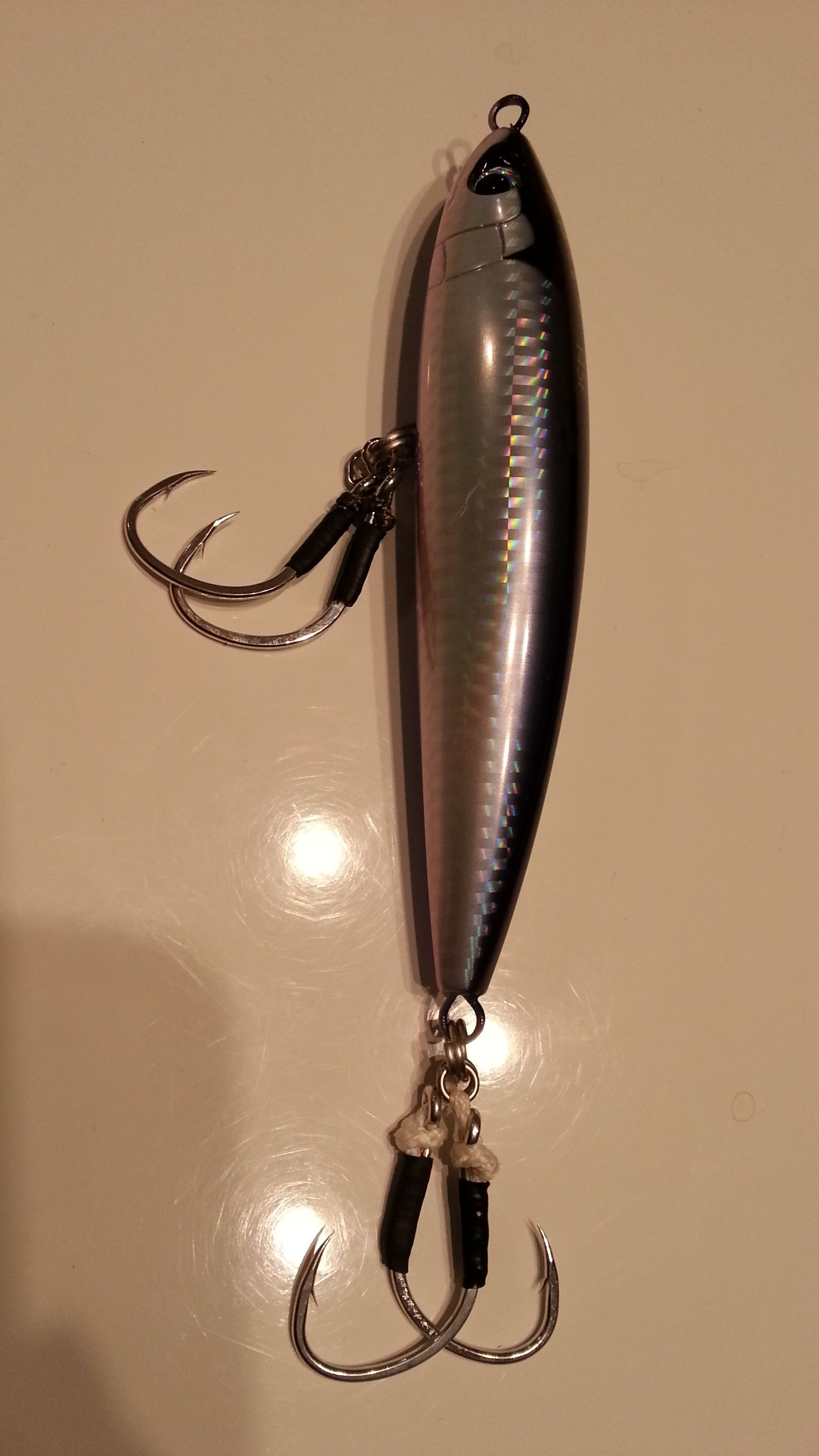 カーペンターのガンマ、ブルーフィッシュを購入したのですが、フックで