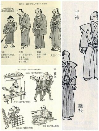 江戸中期の男性の武士 商人 農民が着ている服の名を教えて下さい 今も Yahoo 知恵袋