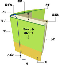 背表紙 どこ