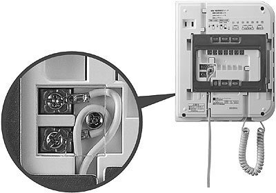 電源直結式ドアホンの親機電源コードの外し方を教えてください。... - Yahoo!知恵袋