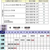 違反点数免停平成２１年４月人身事故 点数５点平成２２年８月信号無視 点数 Yahoo 知恵袋